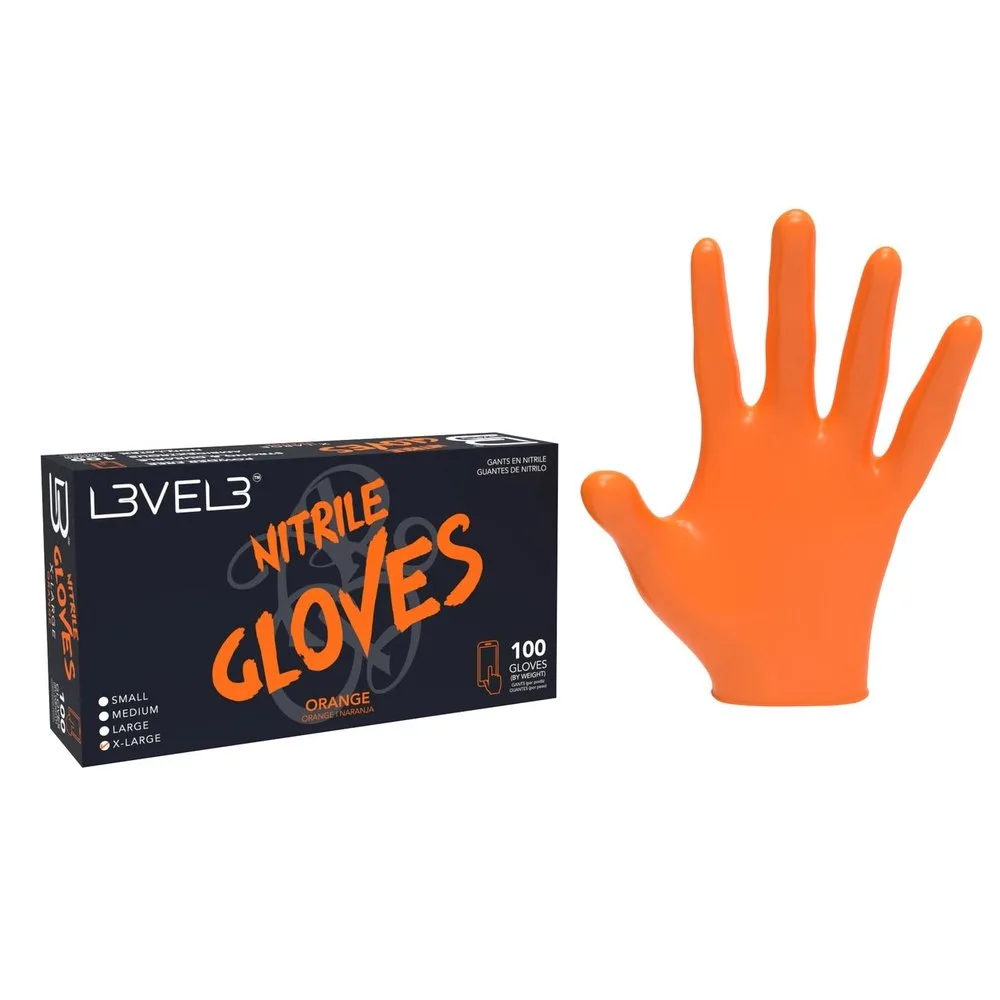 VEL_Nitrile_Gloves_Orange_ct_8 VEL Nitrile Gloves Orange ct.