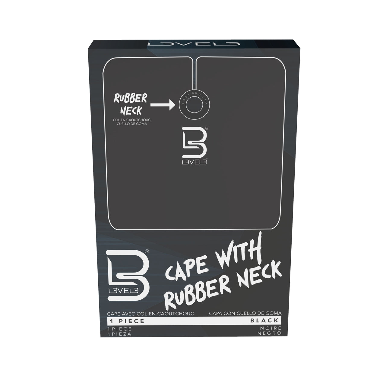 VEL_Rubber_Neck_Cutting_Cape_Black_0 VEL Rubber Neck Cutting Cape Black
