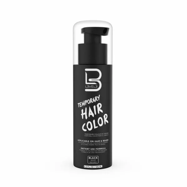 L3VEL 3 Temporary Hair Color 4.2.oz - Black - MPN LEV25109 - Wholesale Salon Supply