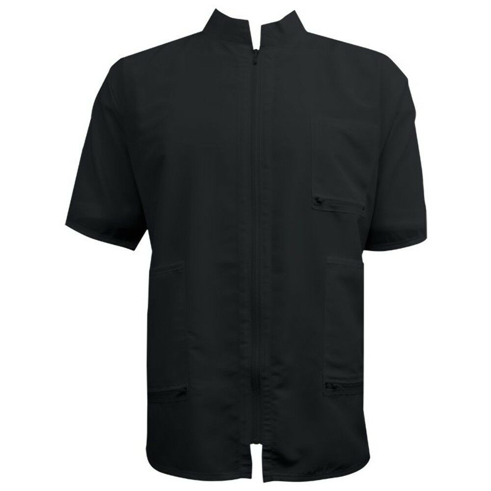 Vincent_Barber_Jacket_China_Collar_Black_6 Vincent Barber Jacket China Collar Black