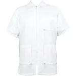 Vincent Barber Jacket China Collar White