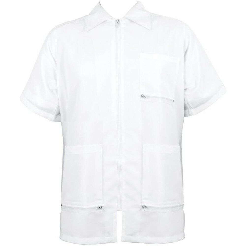 Vincent_Barber_Jacket_China_Collar_White_3 Vincent Barber Jacket China Collar White
