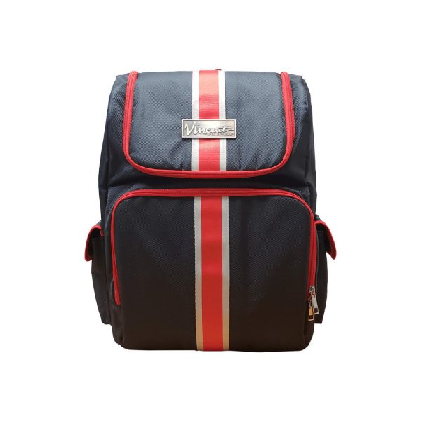 Vincent Classic Clipper Backpack Black