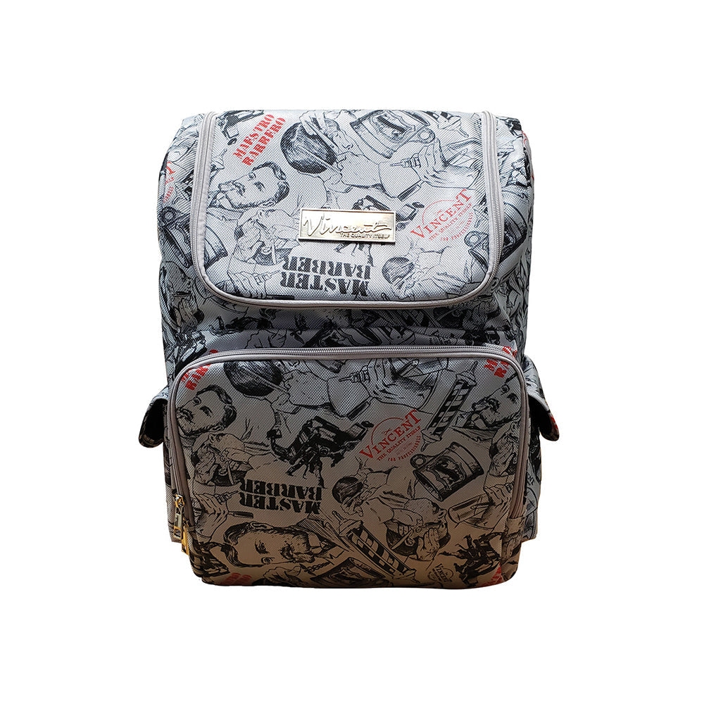 Vincent_Vintage_Clipper_Backpack_Silver_9 Vincent Vintage Clipper Backpack Silver