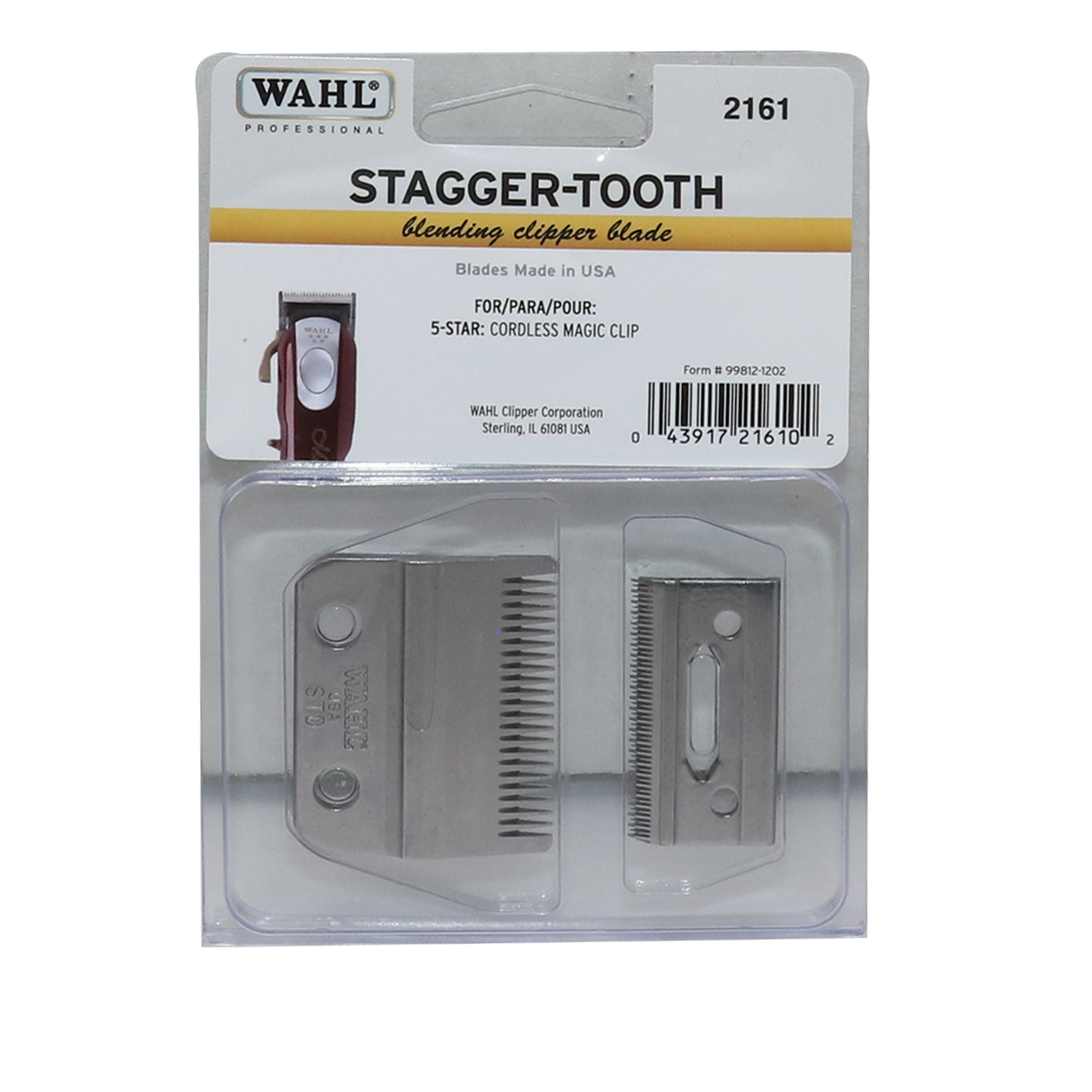 Wahl Stagger-Tooth Hole Blade Star Cordless Magic