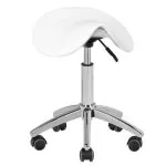 White stool without back