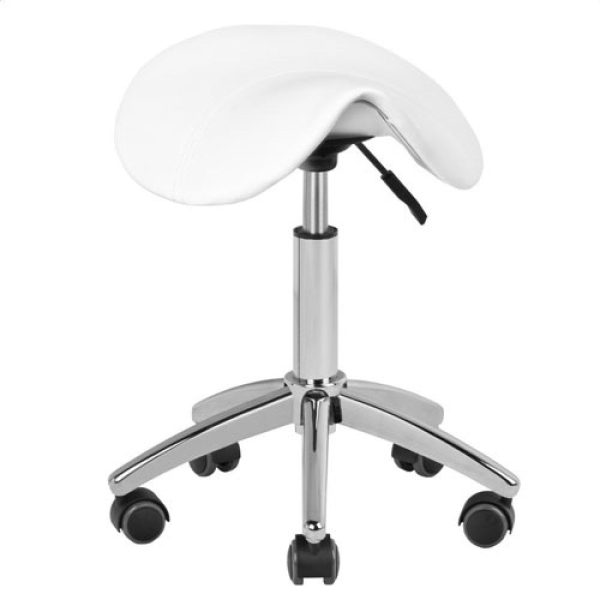 White stool without back