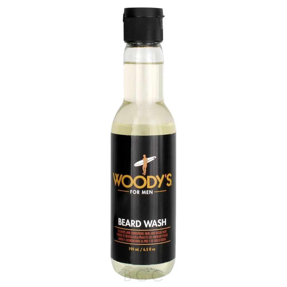 Woody_s_Beard_Wash_oz_6 Woody's Beard Wash 6.3oz - MPN WOO90748 - Wholesale Salon Supply