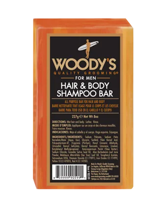 Woody's Hair Body Shampoo Bar oz