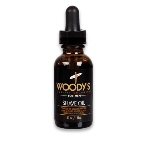 Woody's Shave Oil 1oz - MPN WOO90746 - Wholesale Salon Supply