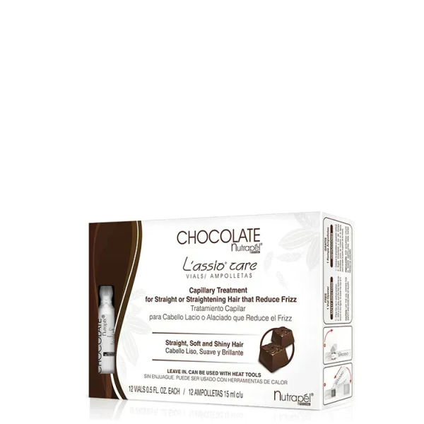 Nutrapel Chocolate L'assio Care Leave-In Treatment Vials (12pc/0.5oz)