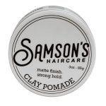 Samson's Haircare Matte Finish Clay Pomade 3oz