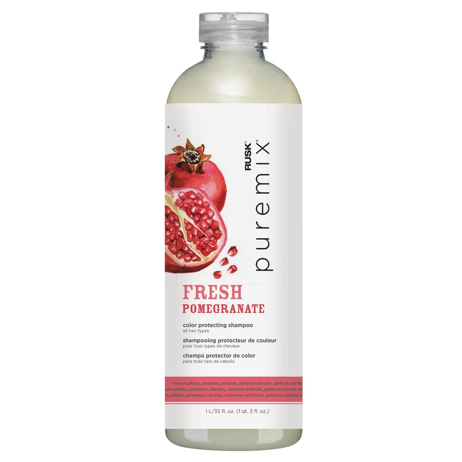 image_112d5e2b-7a4f-4ad7-b025-97c219b9ea52 Rusk Puremix Fresh Pomegranate Color Protecting Conditioner