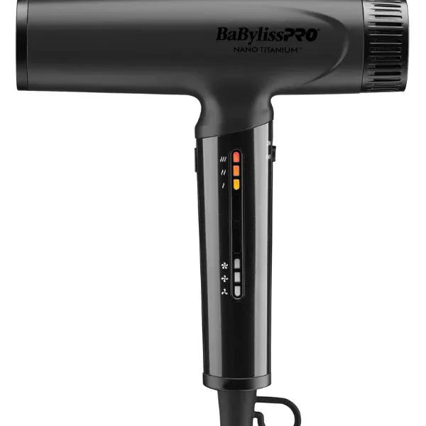 BabylissPro Nano Titanium Nano Light Ionic Dryer - Professional Barber & Salon Supplies