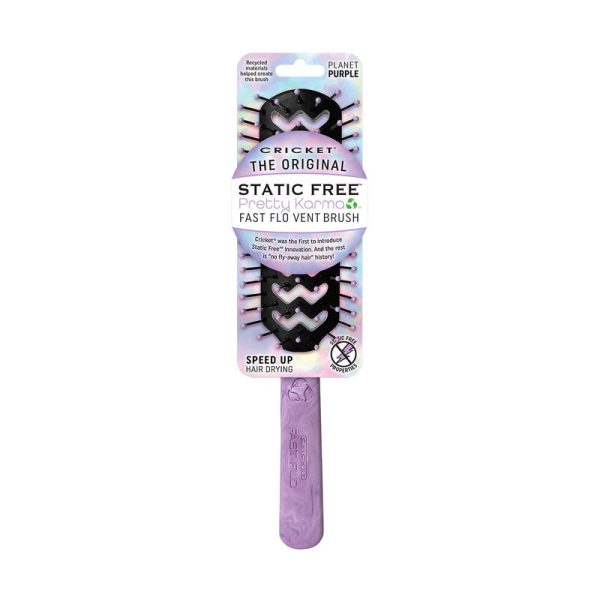 Cricket Static Free Pretty Karma Brush Fast Flo - Planet Purple
