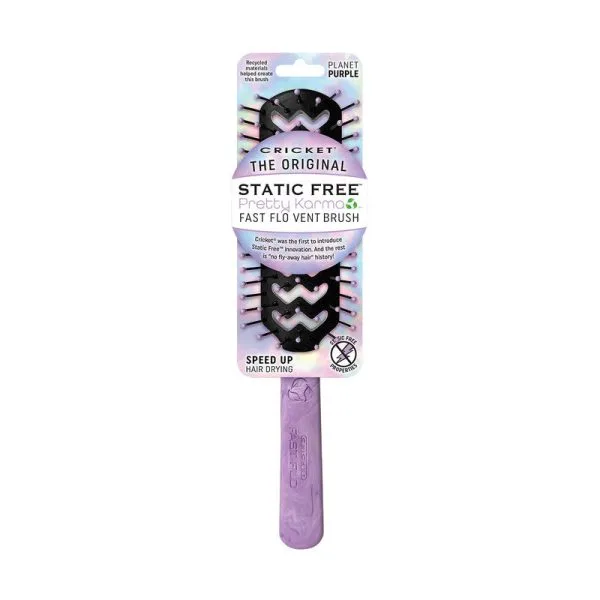 Cricket Static Free Pretty Karma Brush Fast Flo - Planet Purple