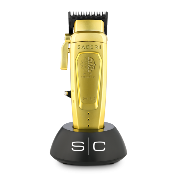 StyleCraft Saber II Cordless Brushless Motor Clipper - Gold