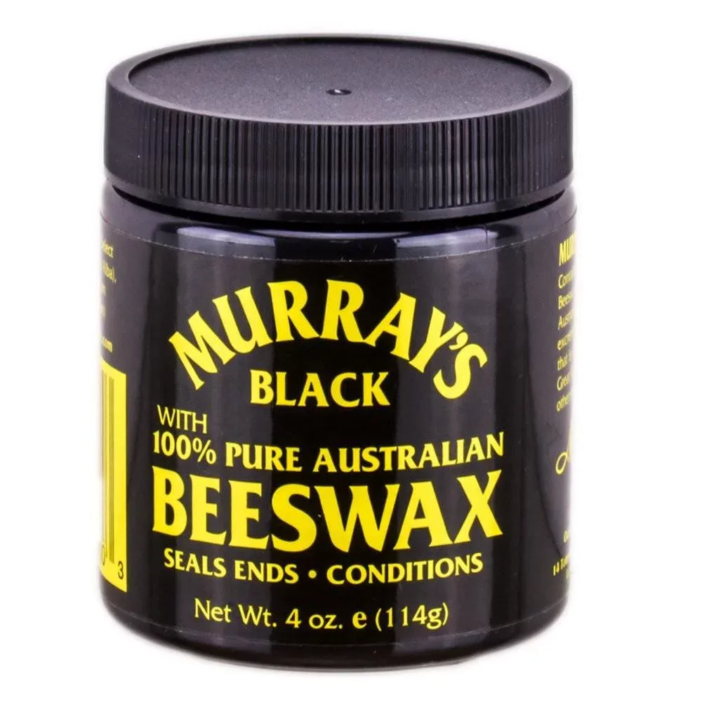 image_1908319d-dbcc-451f-90ca-6517f809bb60 Murray's Black Beeswax 4oz - MPN MUR26500 - Wholesale Salon Supply