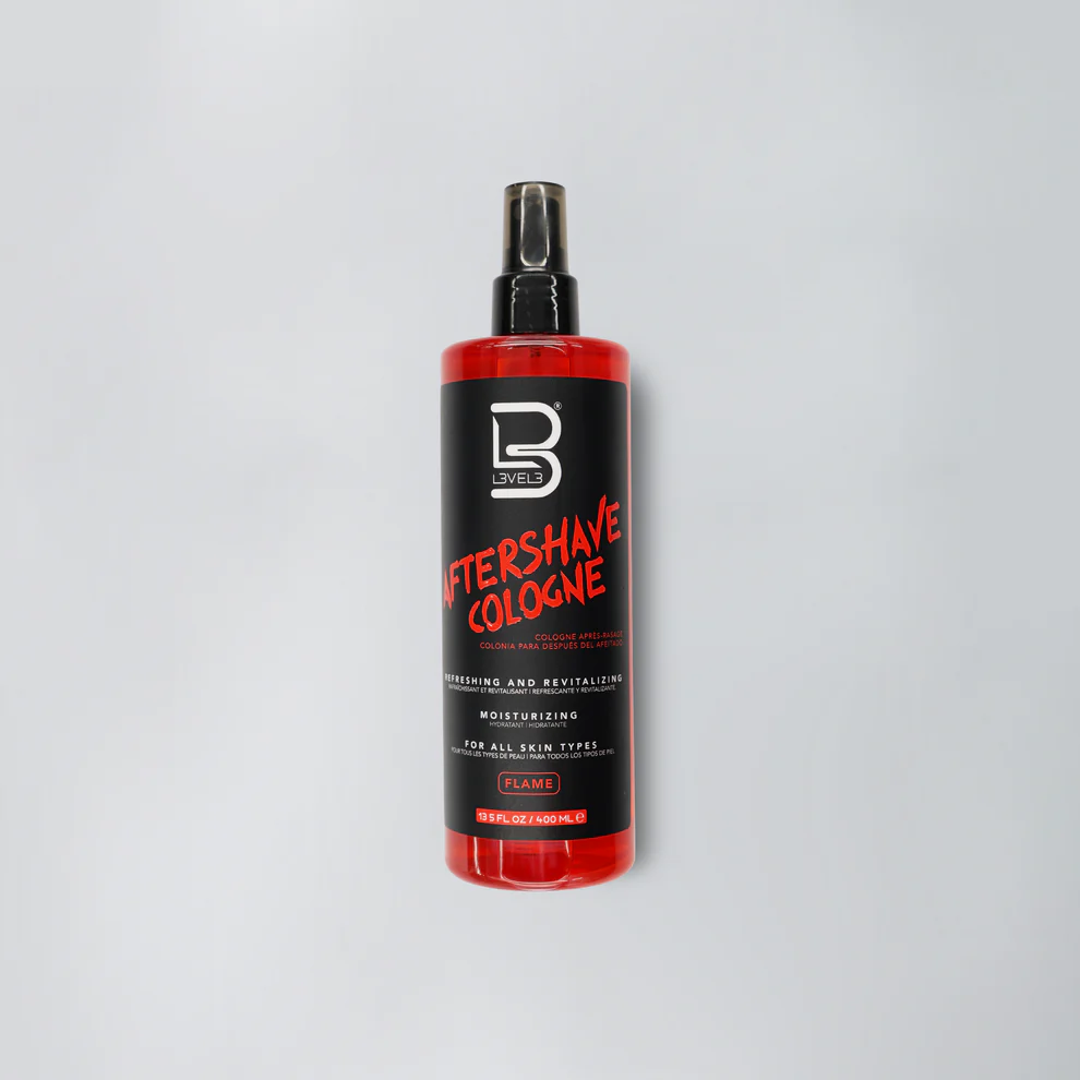 image_1ac14a77-4df1-4dce-92f1-c4b3f9200dcf L3VEL 3 After Shave Cologne 13.5oz - Flame/Red