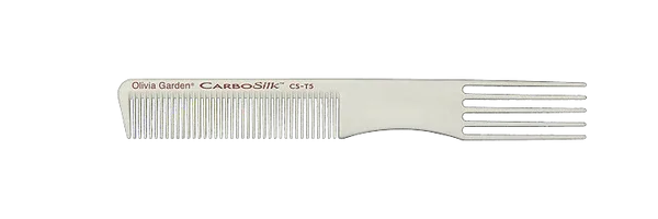 Olivia Garden CarboSilk Technical & Chemical Comb CS-T5