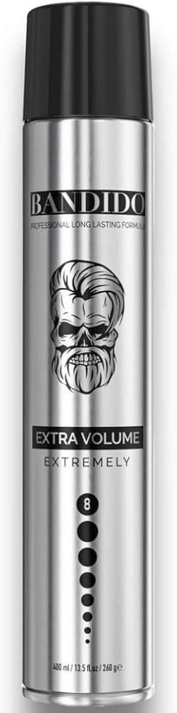 image_2612e678-d33a-4b59-998b-a1355451165d Bandido Extra Volume Hair Spray Extremely Hold 13.5oz - Silver