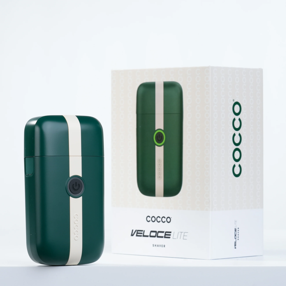 Cocco Veloce Lite Shaver - Green/White - Image 2