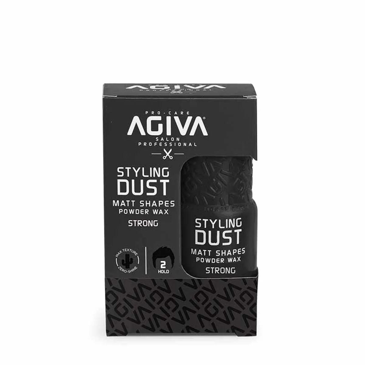 image_2a0a8816-91b6-47cd-bb40-7898a8e687a5 Agiva Styling Dust Powder Wax 20g/0.71oz - 02 Black Strong