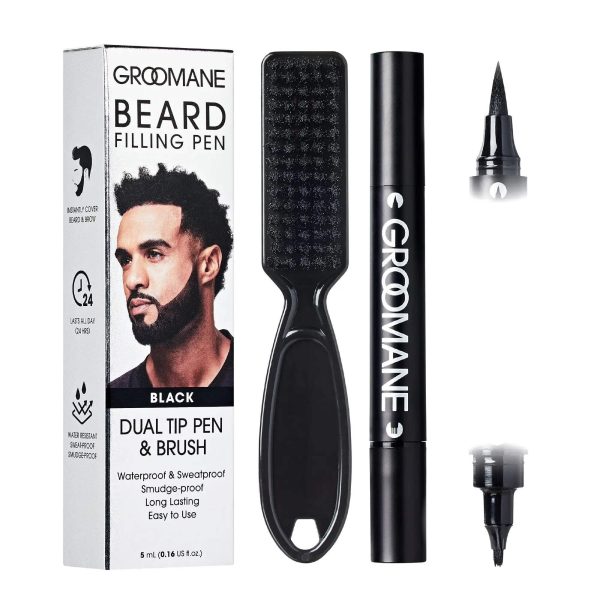 Kiss Groomane Beard Filling Pen - Black