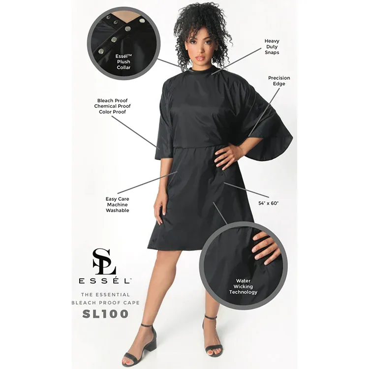 image_39124e6d-5bc4-414d-82dc-b474d3991546 Essel Essential Bleach Proof Cape - MPN ESS00016 - Wholesale Salon Supply