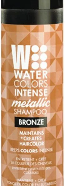 Tressa Watercolors Intense Metallic Color Maintenance Shampoo 8.5oz - Professional Barber & Salon Supplies