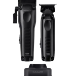 BabylissPro LO-PROFX Compact Clipper/Trimmer Set - Matte Black