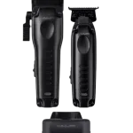 BabylissPro LO-PROFX Compact Clipper/Trimmer Set - Matte Black