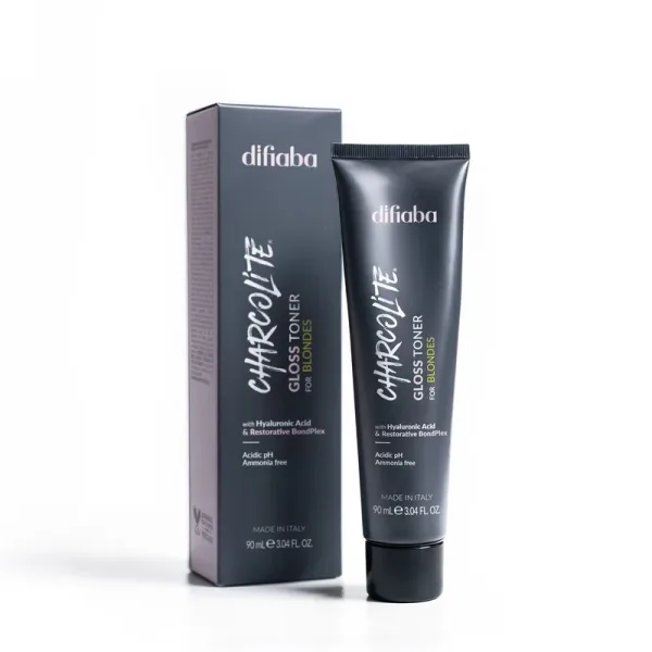 Difiaba Charcolite Gloss Toner For Blondes 3.04oz