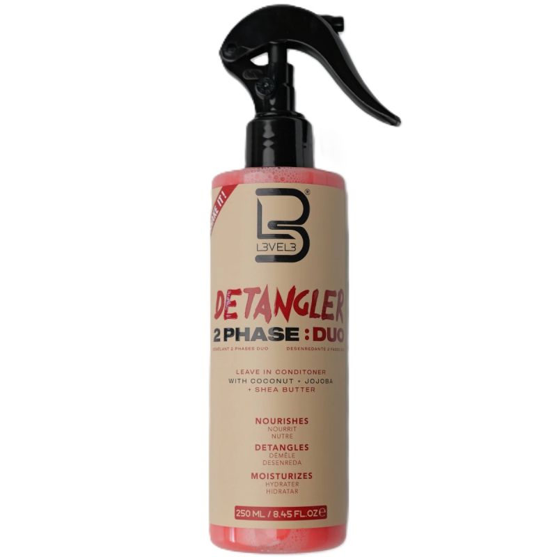 image_4218929b-5a84-491c-b0d2-6e8315deceff L3VEL 3 Detangler 2 Phase Leave In Conditioner 8.45oz