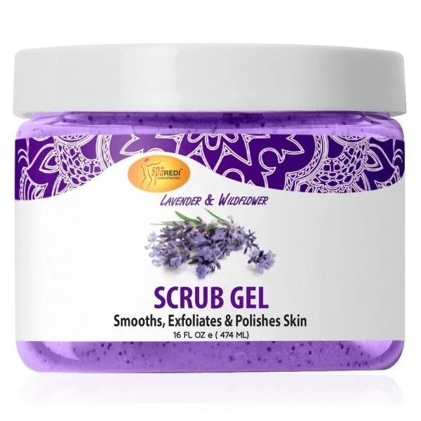 Spa Redi Pedi Scrub Gel Lavender & Wildflower 16oz