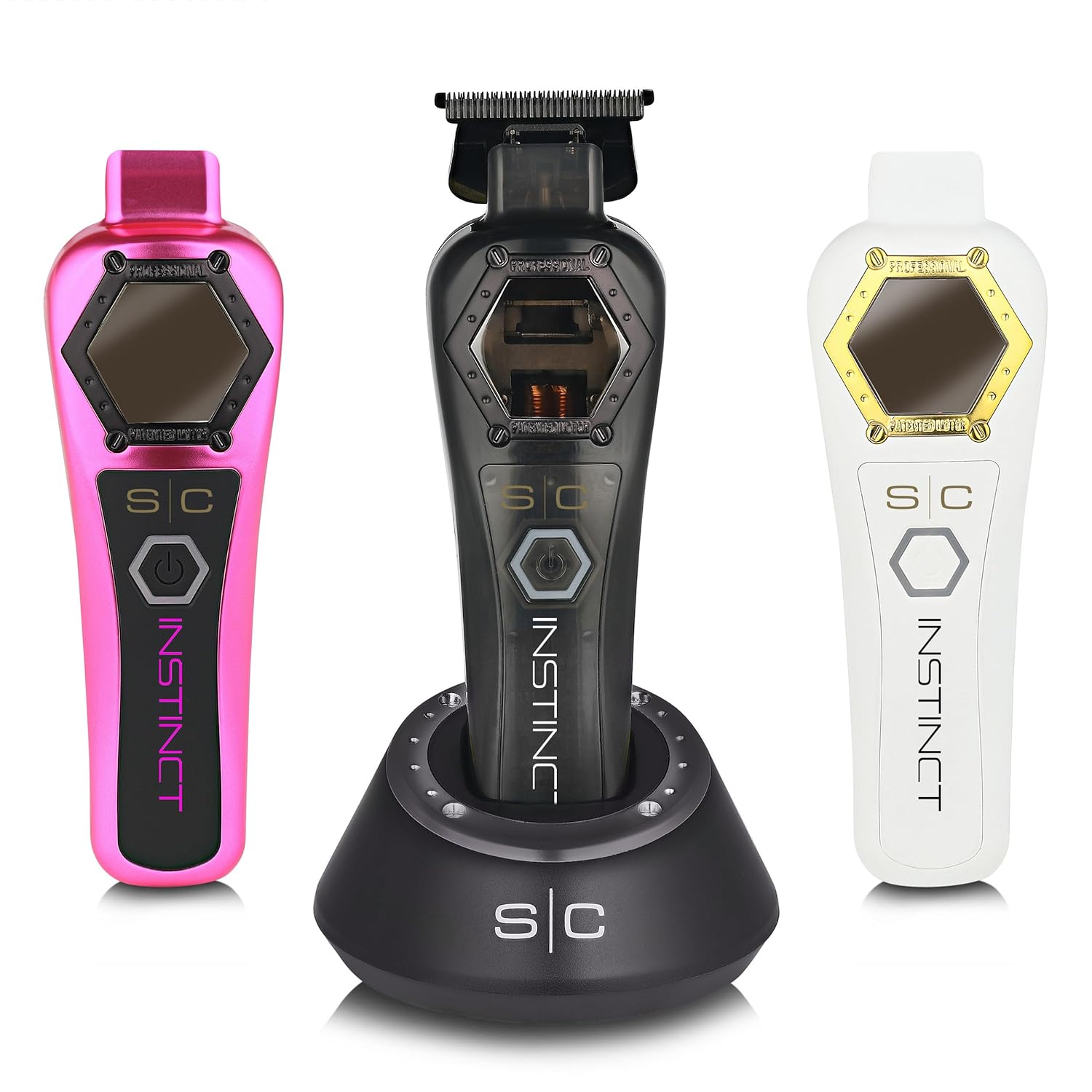 image_4781edb3-c86f-49c9-9d72-be0e57ddddd7 StyleCraft Metal Edition Instinct Intuitive Torque Control Trimmer(Black, White & Pink)