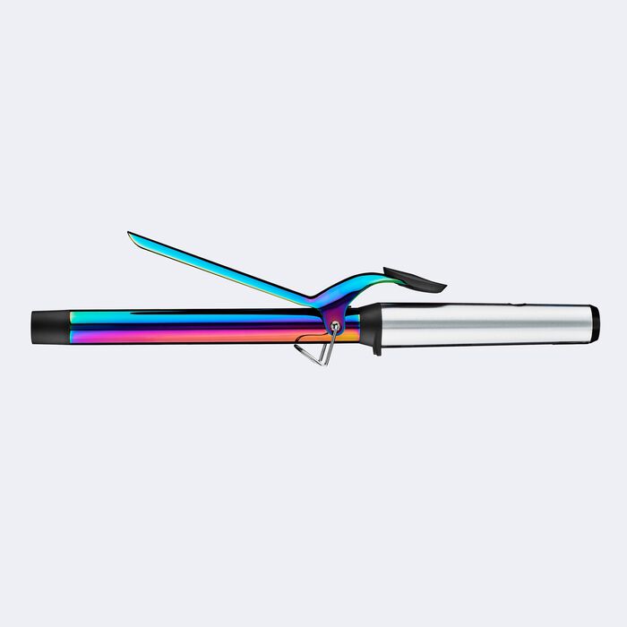 image_480303c0-72af-4d7b-b8f4-3c5953ff96a4 BabylissPro Nano Titanium Extended Barrel Curling Iron Spring Limited Edition Iridescent