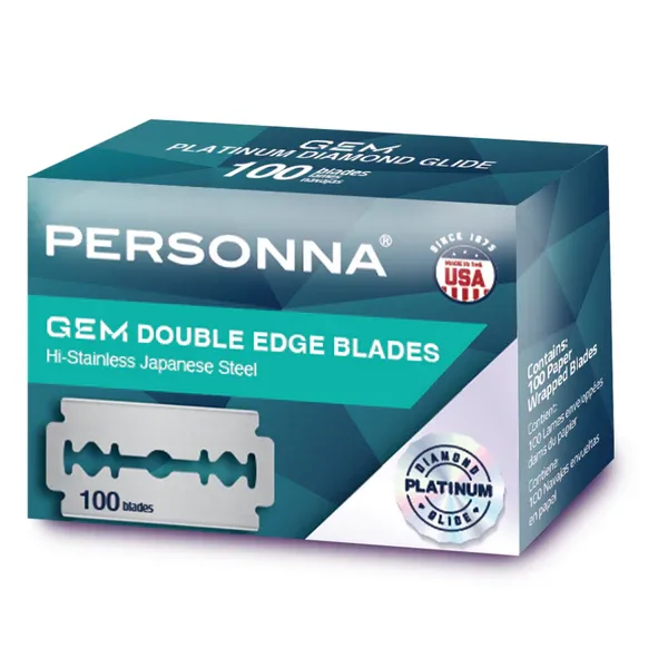 Personna Gem Double Edge Blades 100pk