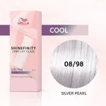 Wella Shinefinity Zero Lift Glaze 2oz - 08/98 Light Blonde Cendre Pearl