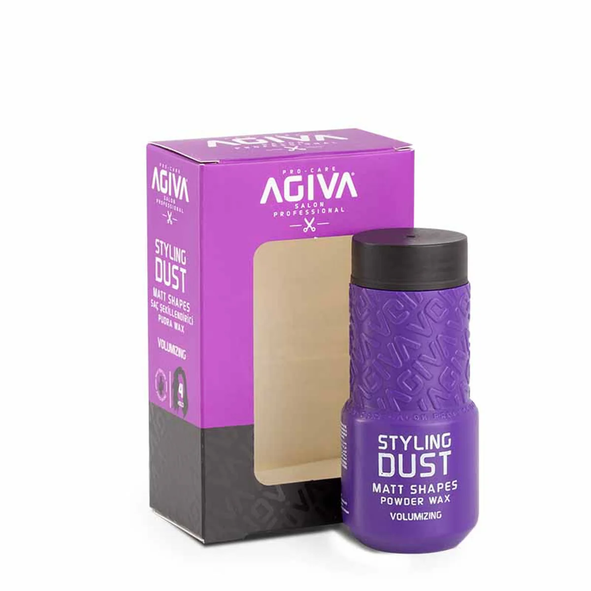 image_62c724e4-b8c1-445b-a298-e0c772a7748f Agiva Styling Dust Powder Wax 20g/0.71oz - 04 Purple Volumizing
