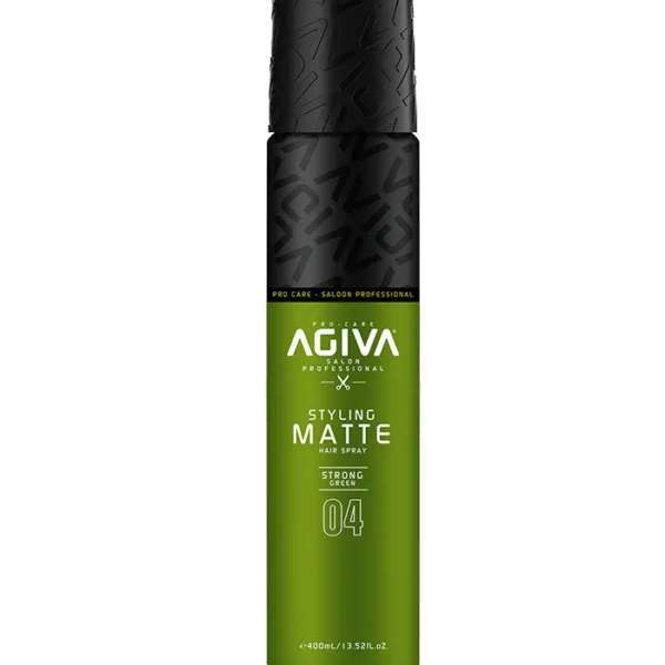 Agiva Styling Hair Spray Matte 13.52oz - Strong Green