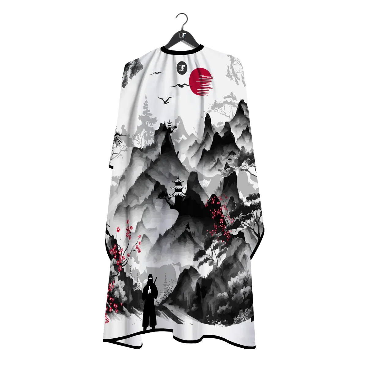 image_6f8f5100-1ddf-438a-9000-81a46fae60ee Barber Flow Styling Cape - Samurai Stealth