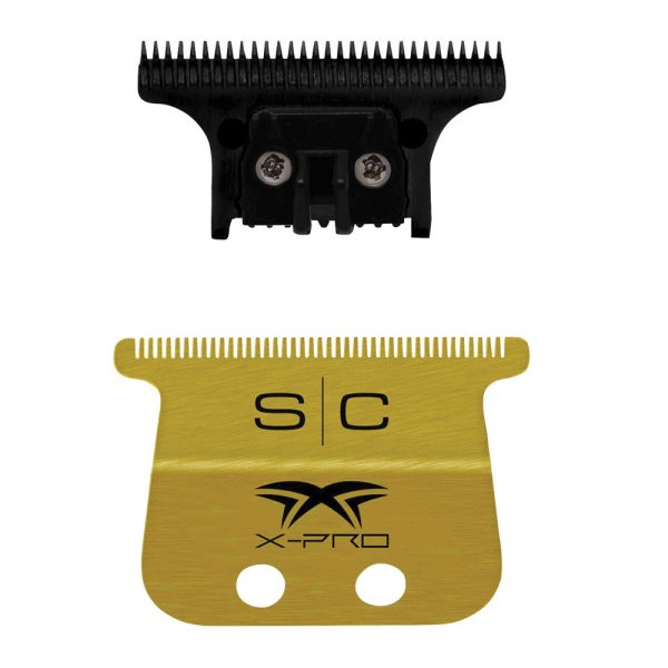 StyleCraft Gold X-Pro Trimmer Blade Set w/ The One DLC Cutter