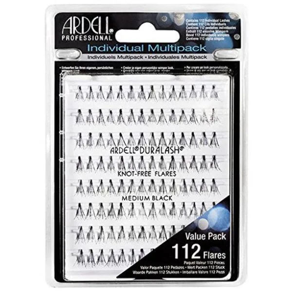Ardell Individual Multipack - Knot-Free Medium Black