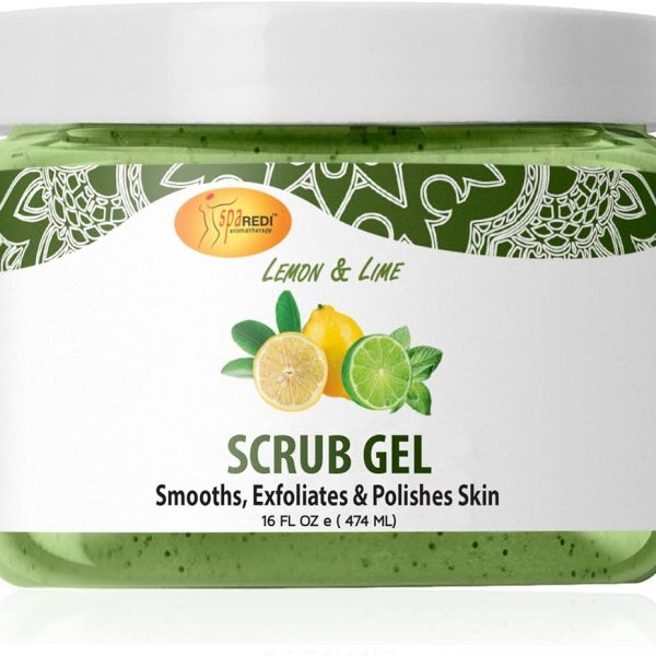Spa Redi Pedi Scrub Gel Lemon & Lime 16oz