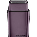 BabylissPro FoilFX02 Cordless Rechargeable Metal Double Foil Shaver Purple