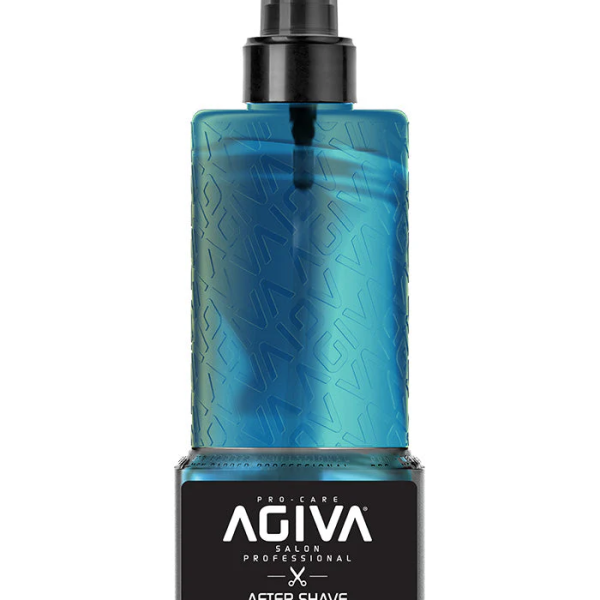 Agiva After Shave Cologne Tsunami 400ml/13.5oz - Blue