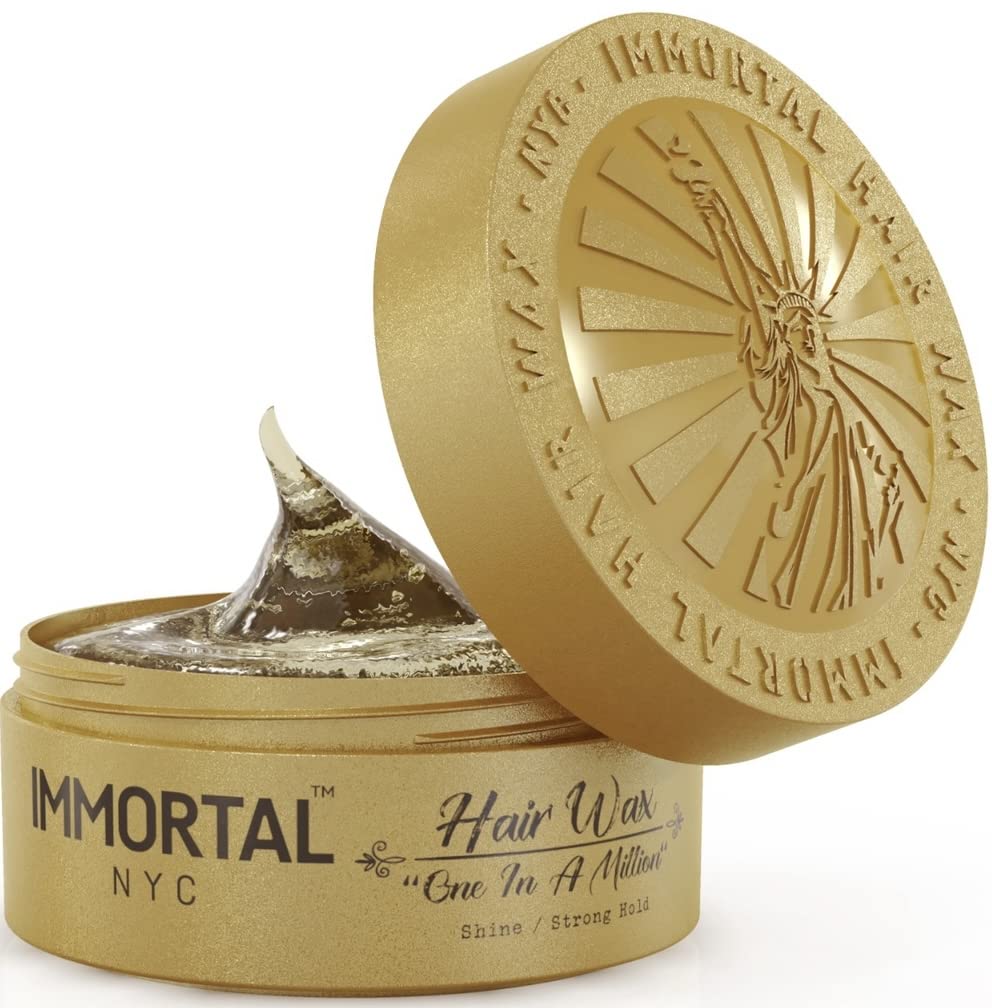image_844aae7b-fb8d-4b8b-b57b-c4f437394aea Immortal NYC Hair Wax 5.07oz - One in a Million Shine/Strong Hold