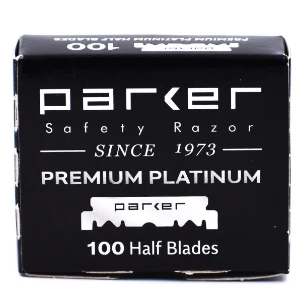 Parker Premium Platinum Single Edge Blades 100pk
