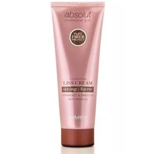 SaLerm Absolut Evolution 3.0 Liss Cream w/Keratin 237g/8.4oz - Strong/Fuerte